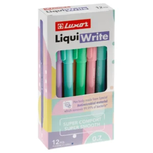 Шариковая ручка «LiquiWrite» антибактериальная, синяя 0,7мм. (19410P/12BX) — изображение 3