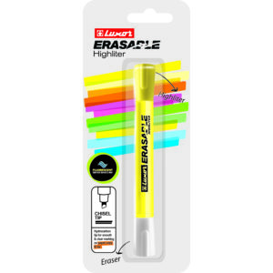 Текстовыделитель «Erasable» стирающийся, желтый (4281/1BC) — изображение 1
