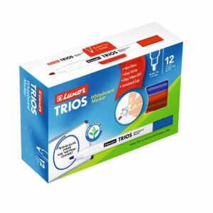 Маркер для доски «TRIOS» красный, 1-3 мм (33103/12BX) — изображение 2