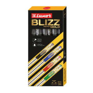 Шариковая ручка «BLIZZ GOLD» черная 0,5 мм (26402/12BX) — изображение 2