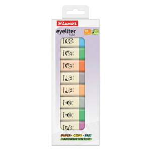 Тектовыделитель "Eyeliter", ассорти 1-4,5 мм, 10 шт.  (4060P/10BX) — изображение 1